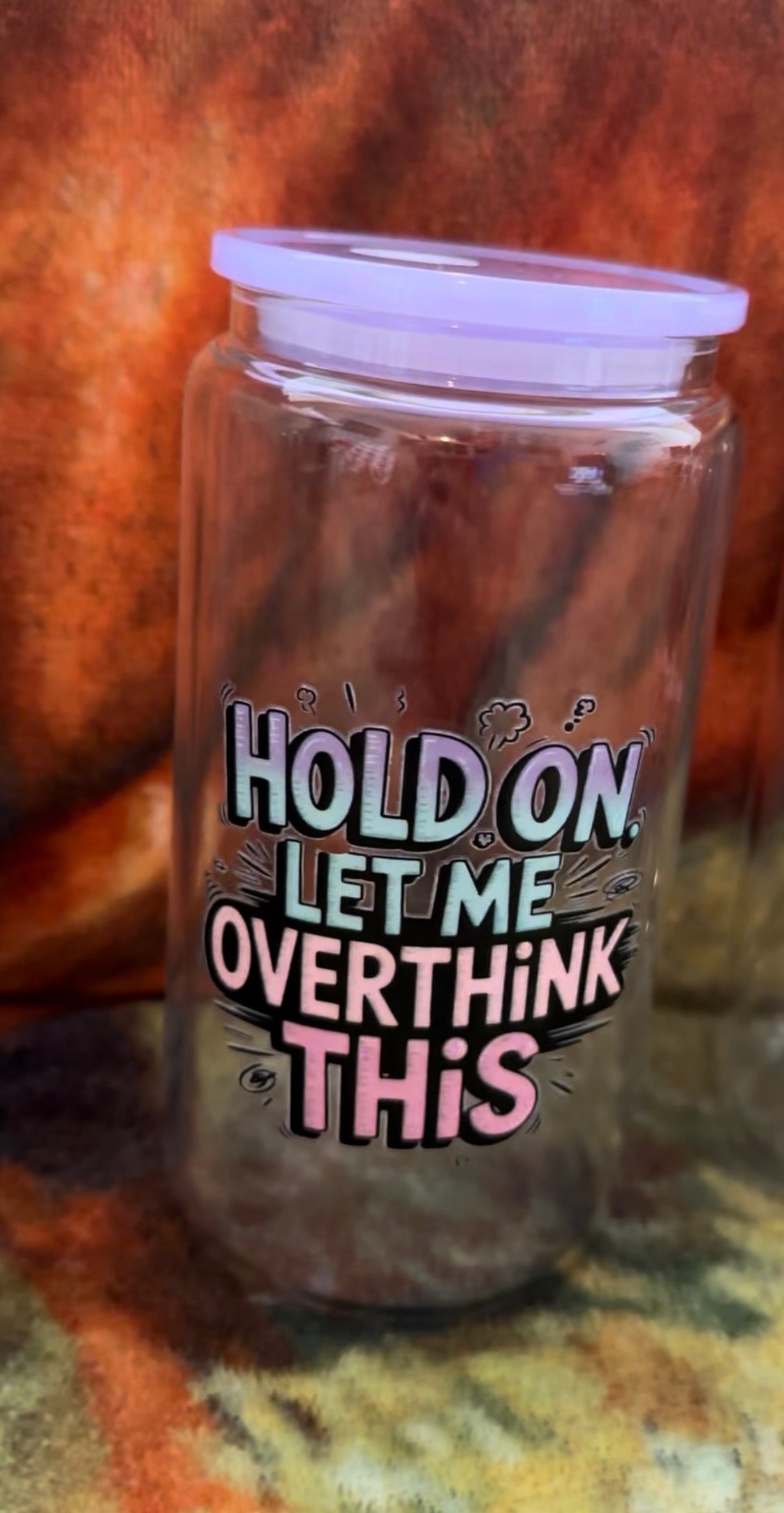 16oz Glass Tumbler