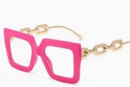 Hot Pink With Gold like Hardware